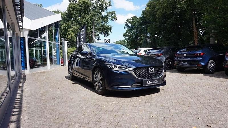 Gebraucht Mazda 6 Exclusive-Line 165 PS (121 kW) 2024 Deep crystal blue Limousine