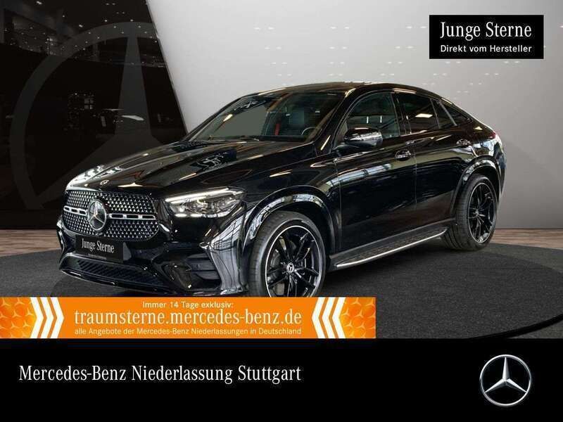 Obsidianschwarz Gebraucht 2024 Mercedes GLE400 AMG Coupé | 85.990 € (Superpreis) - Bild 1/3