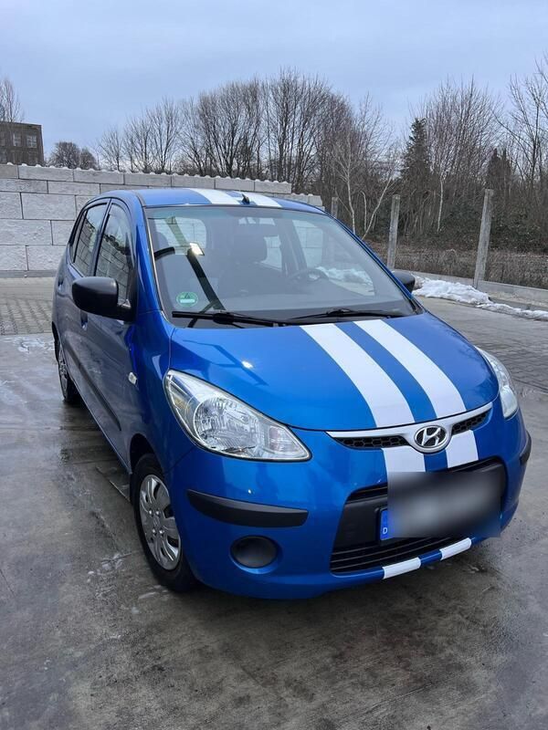 Blau Gebraucht 2009 Hyundai i10 Kleinwagen | 2.199 € (Superpreis) - Bild 1/4