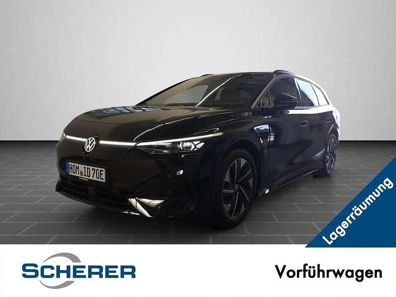 Grenadillschwarz metallic (metallic) Gebraucht 2025 VW ID.7 Pro Limousine | 51.990 € - Bild 1/4