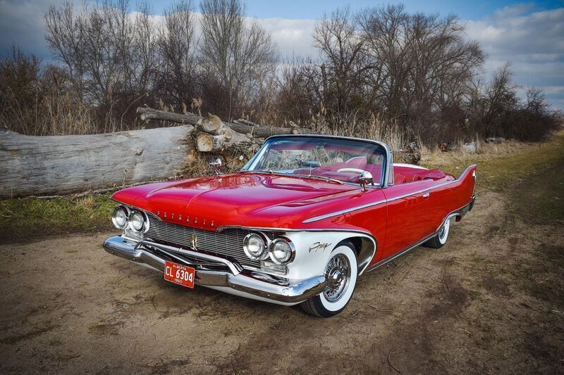 Rot Gebraucht 1960 Plymouth Fury Cabrio | 137.900 € - Bild 1/4