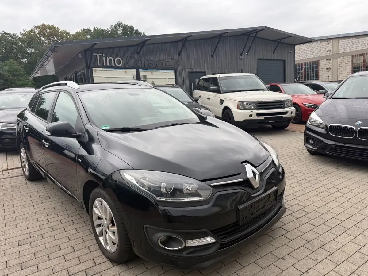 Gebraucht Renault Mégane GrandTour LIMITED 110 PS (80 kW) 2015 Schwarz Kombi