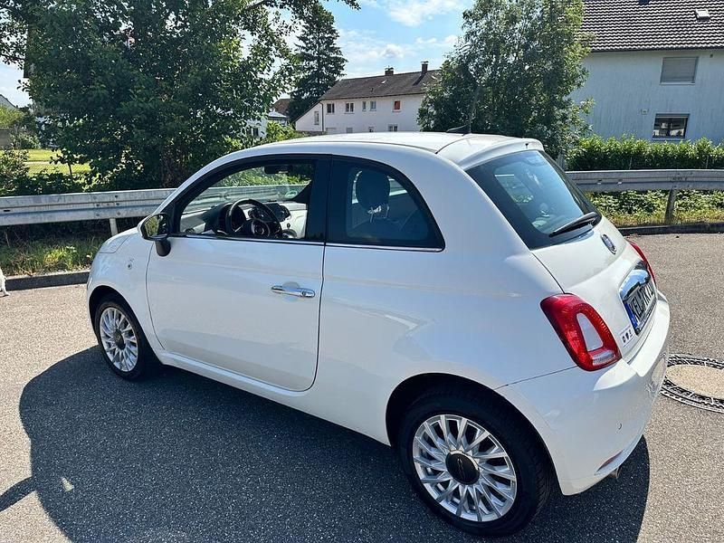 Weiß Gebraucht 2019 Fiat 500 Lounge Kleinwagen | 8.450 € (Guter Preis) - Bild 1/4