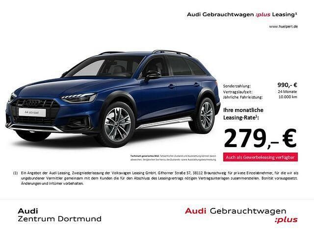 Navarrablau metallic Gebraucht 2024 Audi A4 Allroad Ambiente Kombi | 44.888 € (Etwas zu teuer) - Bild 1/2