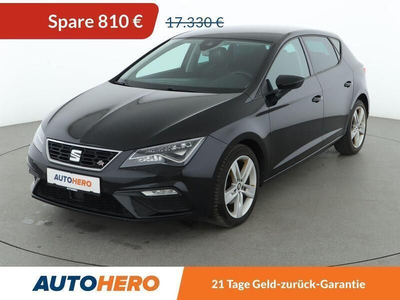 Schwarz Gebraucht 2019 Seat Leon FR Limousine | 15.710 € (Fairer Preis) - Bild 1/3