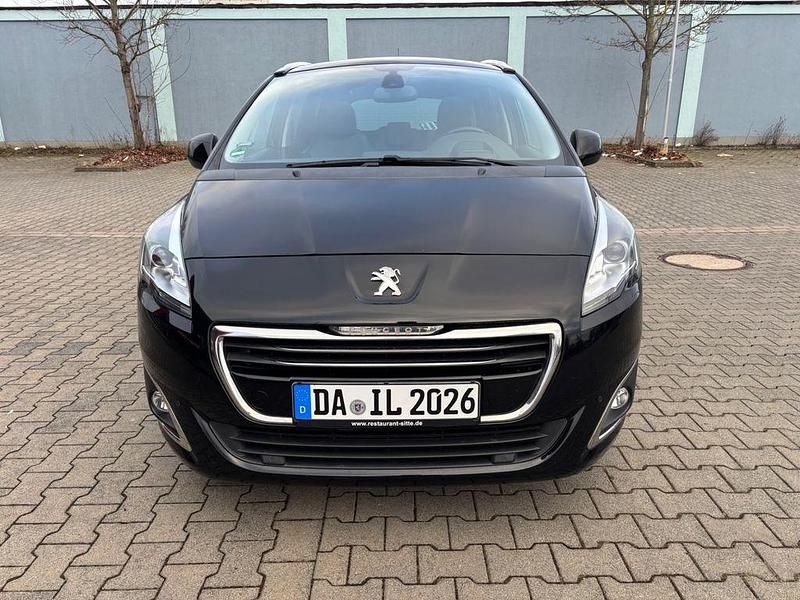 Gebraucht Peugeot 5008 Business-Line 120 PS (88 kW) 2016 Schwarz Van / Kleinbus