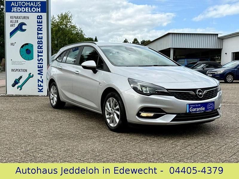 Silber Gebraucht 2020 Opel Astra Edition Kombi | 9.970 € (Guter Preis) - Bild 1/4