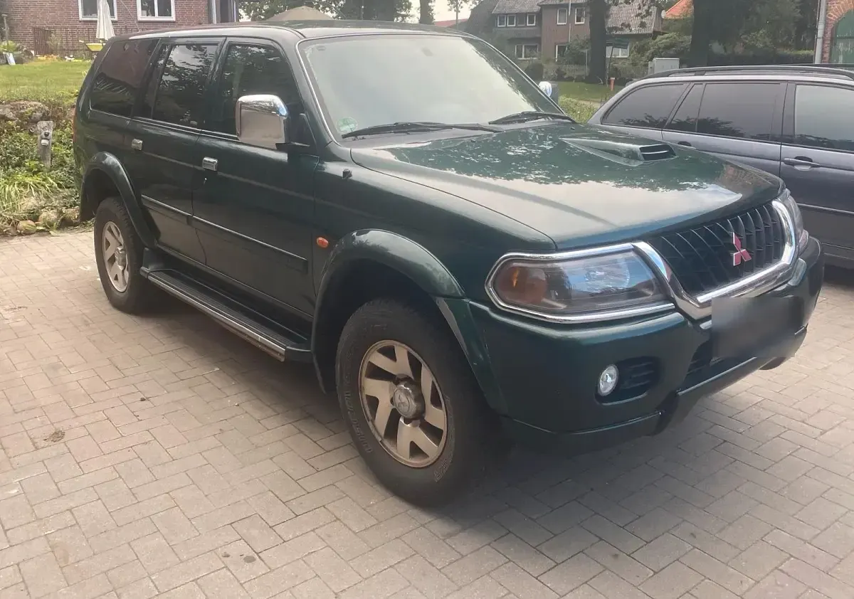 Gebraucht Mitsubishi Pajero 115 PS (84 kW) 2002 Grün SUV