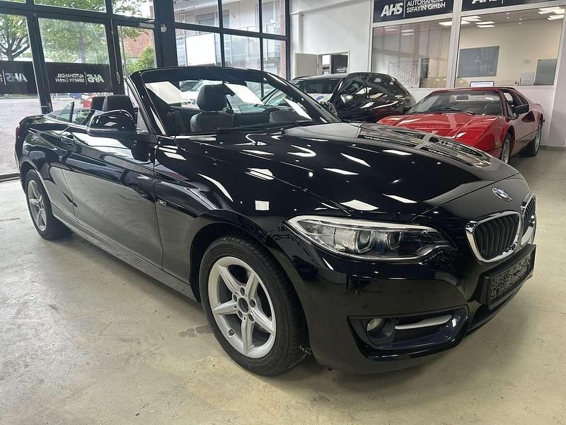 Usata BMW 220 190 CV (139 kW) 2015 Nero Cabrio