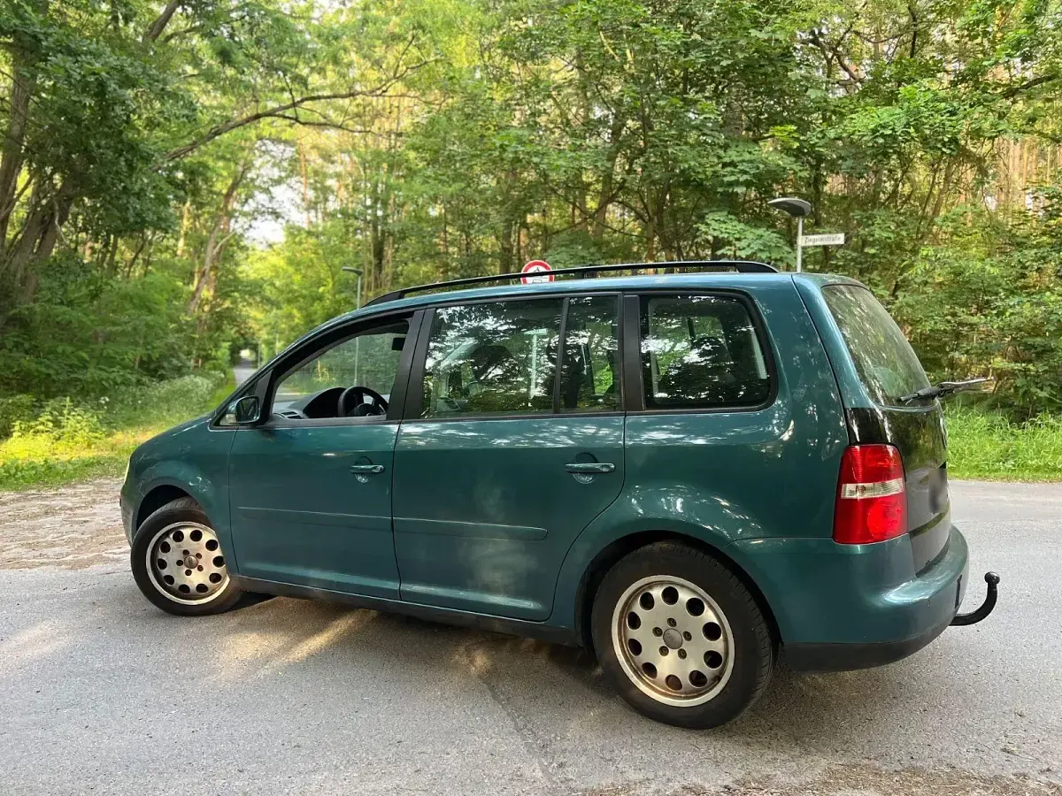 Gebraucht VW Touran 140 PS (102 kW) 2005 Grün Van / Kleinbus