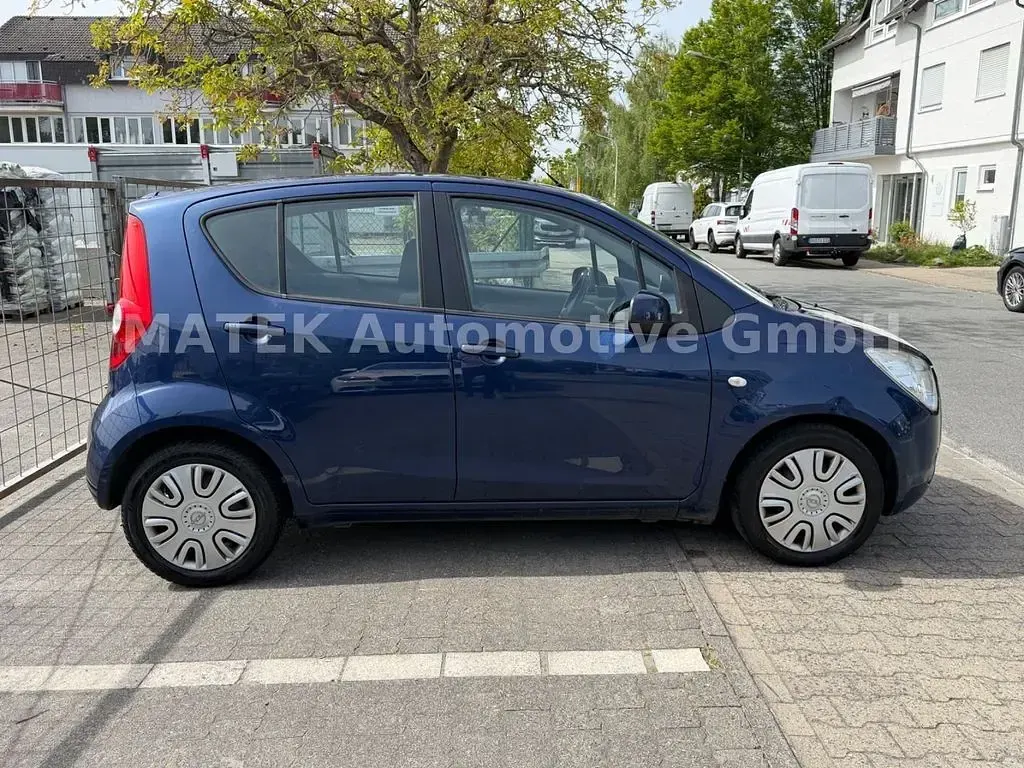 Gebraucht Opel Agila Edition 65 PS (47 kW) 2009 Blau Kleinwagen