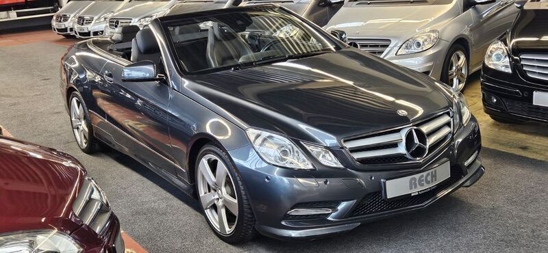 Grau Gebraucht 2013 Mercedes E200 Sport Cabrio | 18.000 € (Fairer Preis) - Bild 1/3