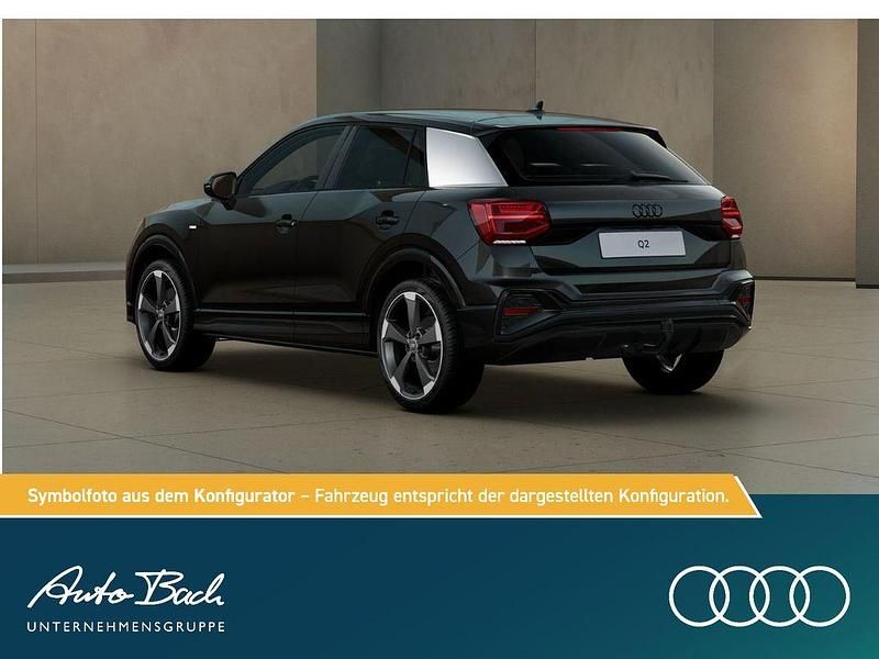 Neu Audi Q2 S-Line 150 PS (110 kW) 2025 Mythosschwarz metallic SUV