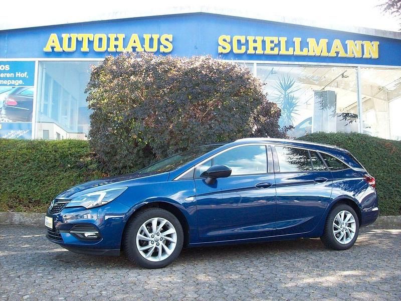 Blau Gebraucht 2022 Opel Astra Elegance Kombi | 15.970 € (Fairer Preis) - Bild 1/4