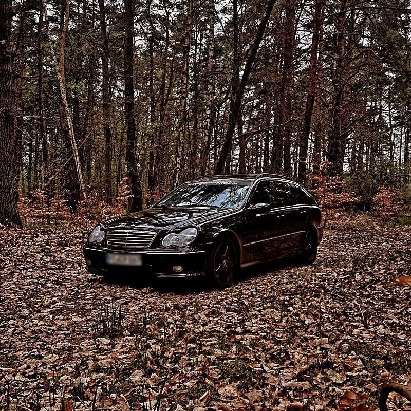 Gebraucht Mercedes C180 AMG 143 PS (105 kW) 2003 Schwarz Kombi