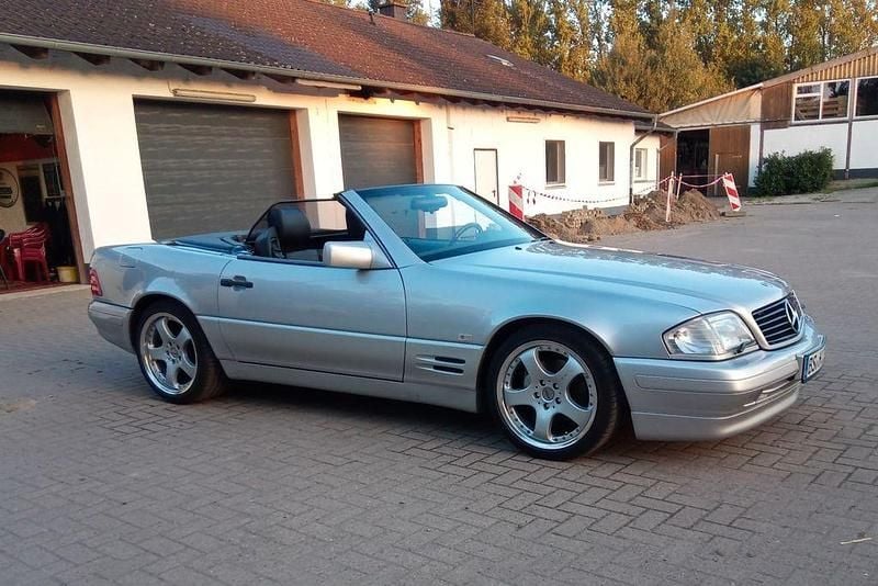 Silber Gebraucht 1996 Mercedes SL500 Cabrio | 21.950 € (Superpreis) - Bild 1/4