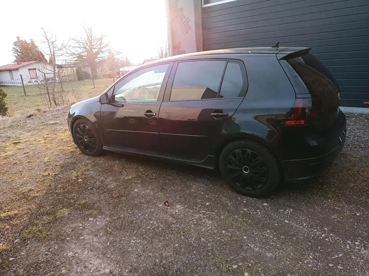 Gebraucht VW Golf V GTD 2006 Schwarz Kleinwagen