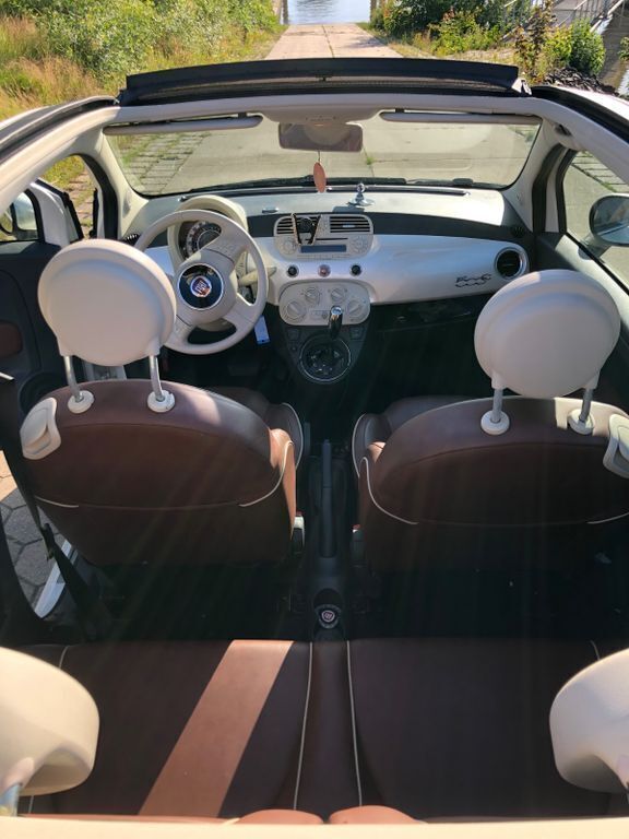 Weiß Gebraucht 2010 Fiat 500C Lounge Cabrio | 7.700 € (Fairer Preis) - Bild 1/2