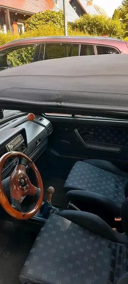 Brugt VW Golf Cabriolet 98 HK (72 kW) 1993 Blå Cabriolet