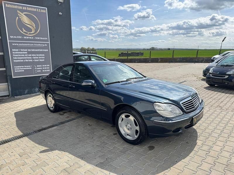 Usata Mercedes S320 224 CV (164 kW) 2001 Nero Berlina