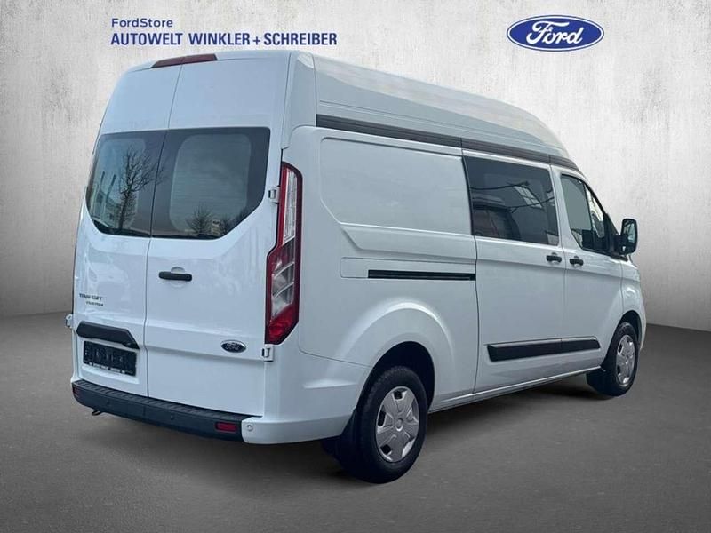 Gebraucht Ford Transit Custom Trend 131 PS (96 kW) 2018 Frozen white Pickup