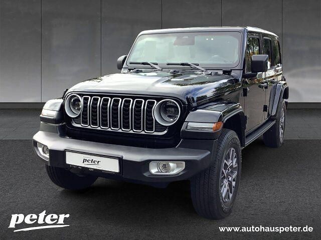 Schwarz Neu 2025 Jeep Wrangler Sahara SUV | 62.990 € (Fairer Preis) - Bild 1/4