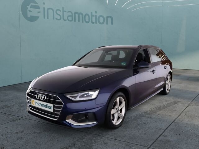Blau Gebraucht 2024 Audi A4 Advanced Kombi | 37.630 € (Teuer) - Bild 1/2