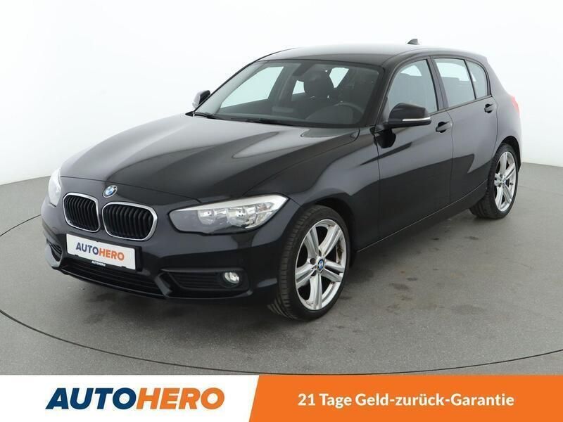 Schwarz Gebraucht 2017 BMW 118 Advantage Kleinwagen | 14.280 € (Fairer Preis) - Bild 1/3