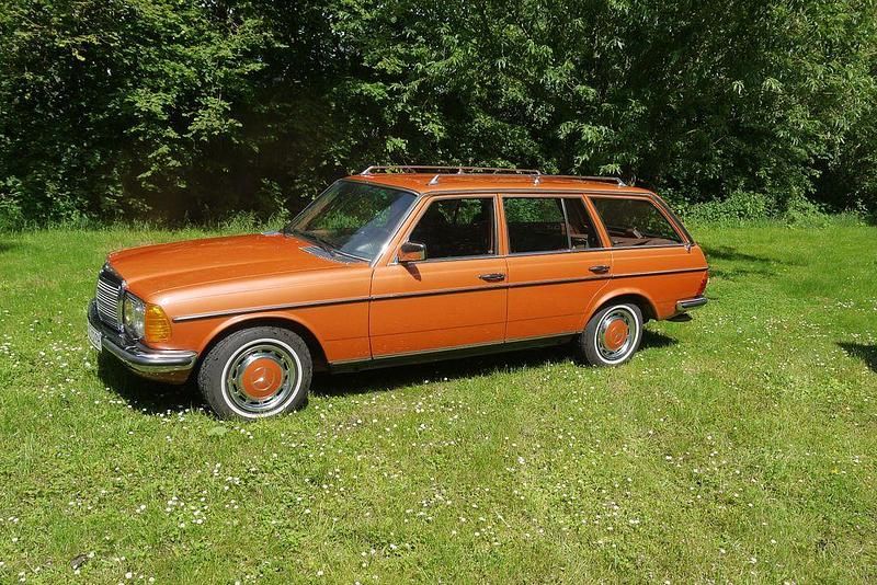 Second-hand Mercedes 250 1978 Roșu Berlinǎ