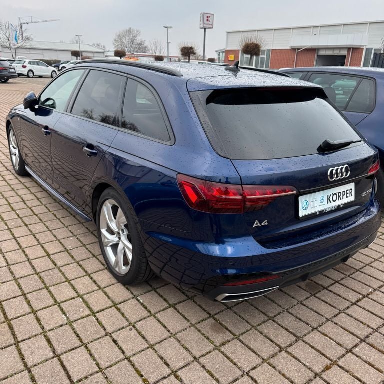 Gebraucht Audi A4 S-Line 204 PS (150 kW) 2021 Blau Kombi