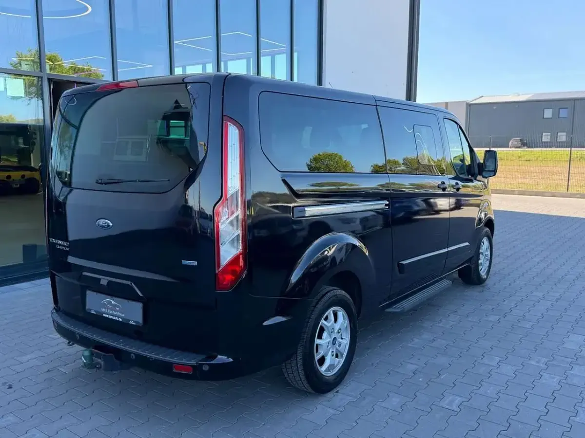 Gebraucht Ford Transit Custom Titanium 155 PS (114 kW) 2013 Schwarz Van / Kleinbus