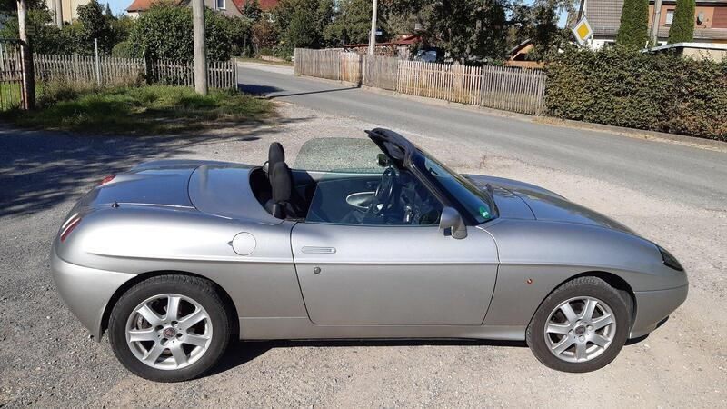 Silber Gebraucht 2001 Fiat Barchetta Cabrio | 5.500 € - Bild 1/4