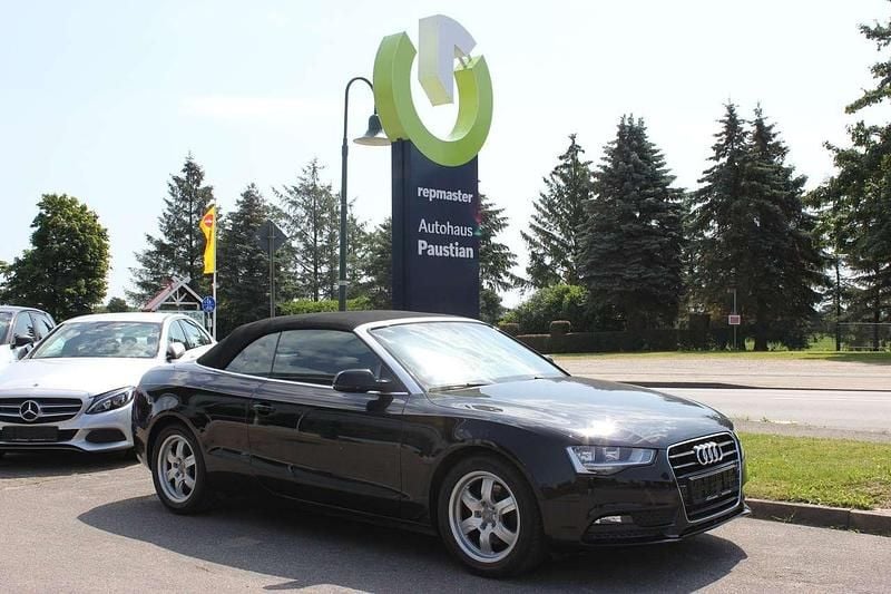 Brillantschwarz Gebraucht 2014 Audi A5 Cabriolet Cabrio | 14.670 € (Guter Preis) - Bild 1/4