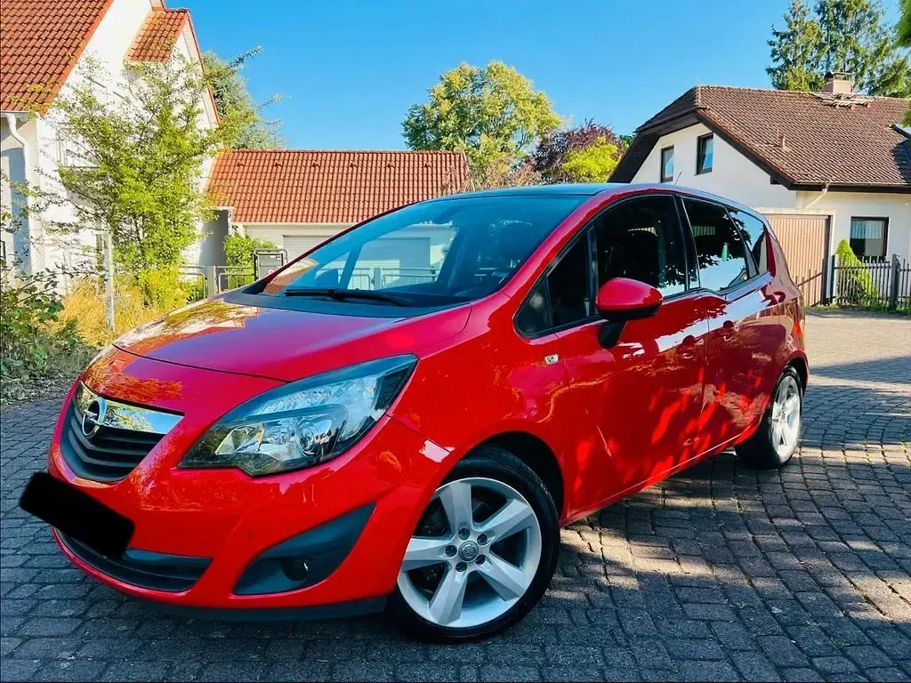 Gebraucht Opel Meriva 120 PS (88 kW) 2011 Rot Van / Kleinbus