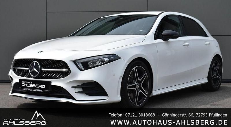 Polarweiss unilack Gebraucht 2018 Mercedes A220 AMG Limousine | 26.875 € (Fairer Preis) - Bild 1/4
