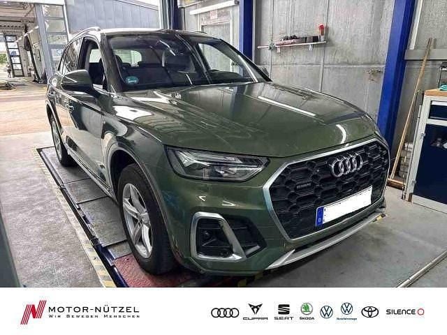 Distriktgrün metallic Gebraucht 2023 Audi Q5 S-Line SUV | 43.430 € (Guter Preis) - Bild 1/4