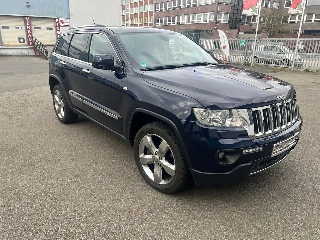 Gebraucht Jeep Grand Cherokee Overland 241 PS (177 kW) 2012 Blau SUV