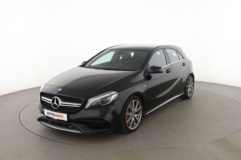 Schwarz Gebraucht 2017 Mercedes A45 AMG AMG Limousine | 31.850 € (Fairer Preis) - Bild 1/4