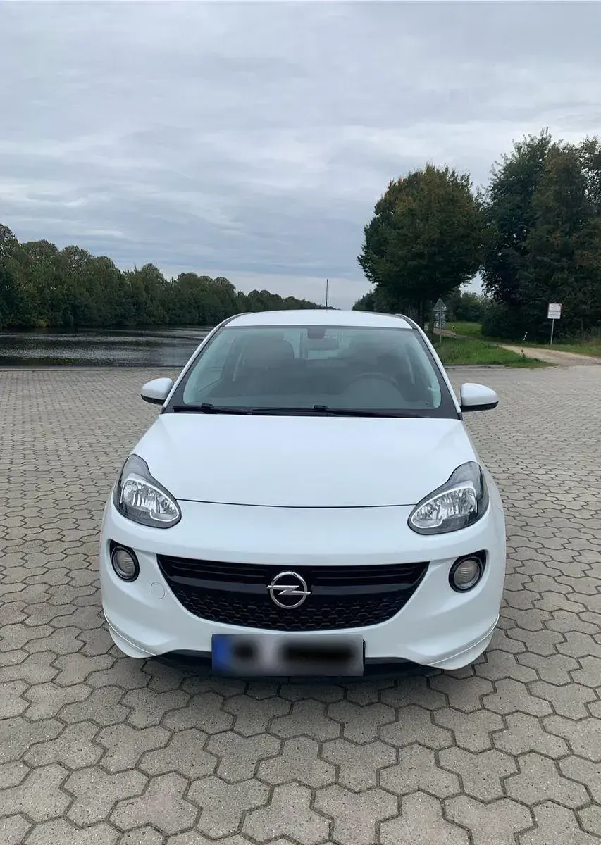 Gebraucht Opel Adam Slam 101 PS (74 kW) 2013 Weiß Kleinwagen