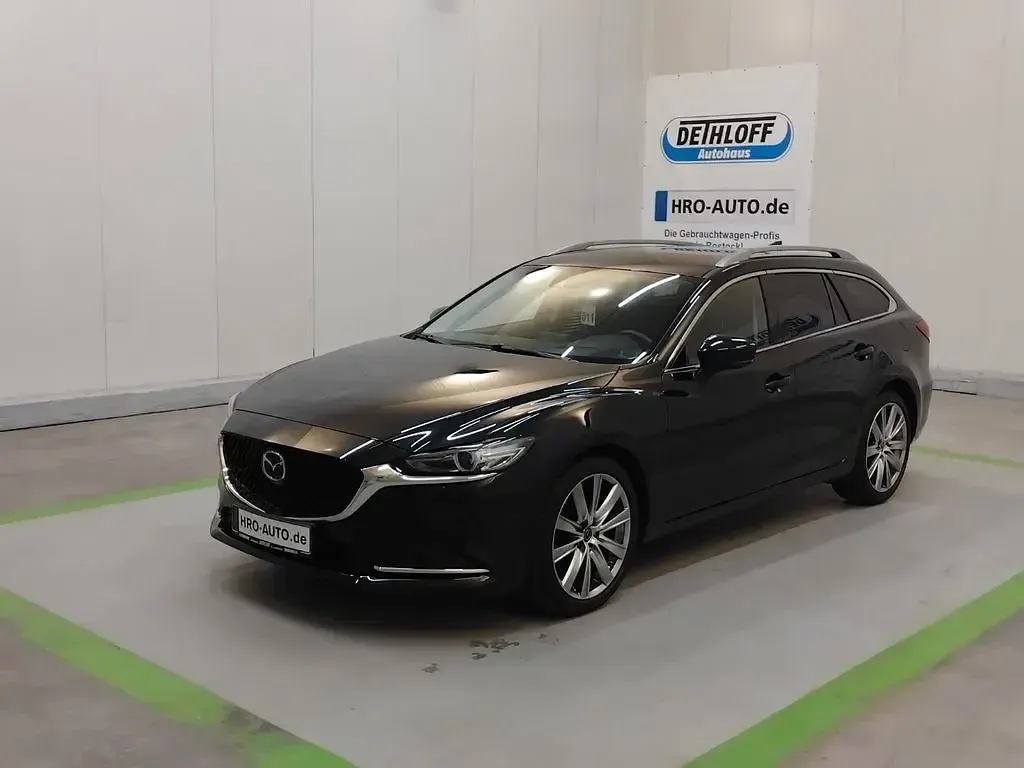 Gebraucht Mazda 6 Sports-Line 194 PS (142 kW) 2022 Jet black Kombi