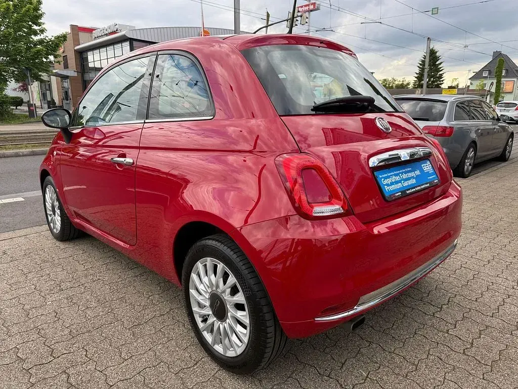 Gebraucht Fiat 500 Lounge 69 PS (50 kW) 2016 Rot Kleinwagen