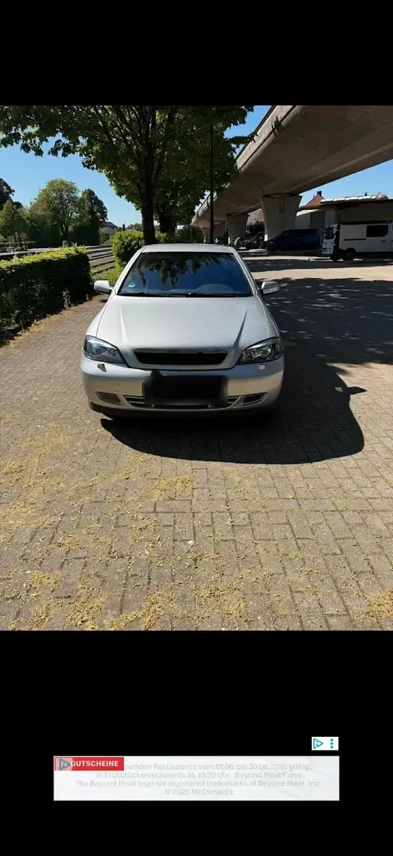 Gebraucht Opel Astra 147 PS (108 kW) 2002 Silber Coupé