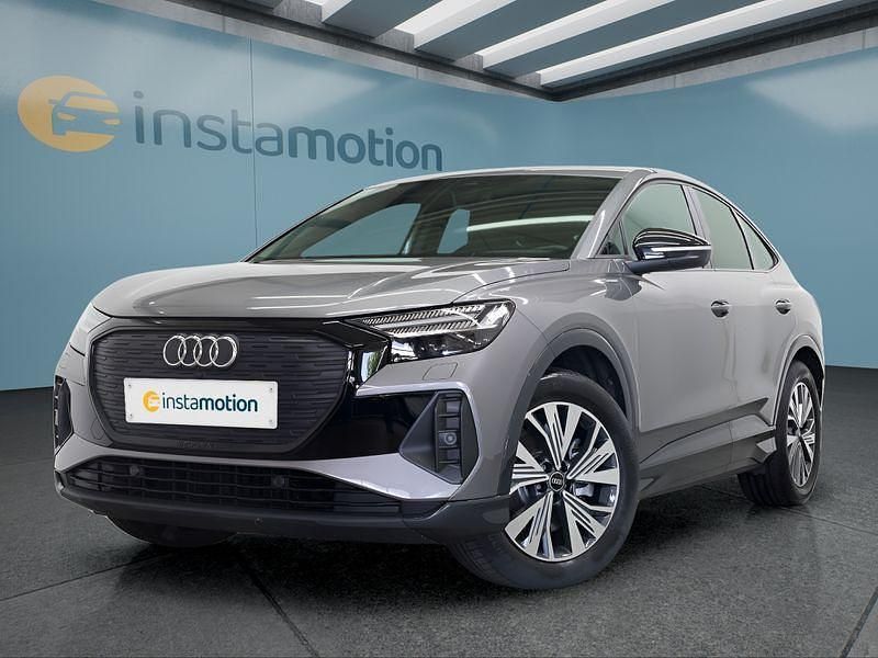 Grau Gebraucht 2022 Audi Q4 Sportback e-tron SUV | 39.399 € (Etwas zu teuer) - Bild 1/4