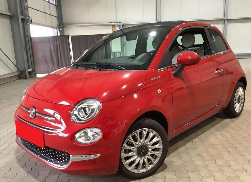 Rot Gebraucht 2021 Fiat 500C Dolcevita Cabrio | 12.400 € (Guter Preis) - Bild 1/4