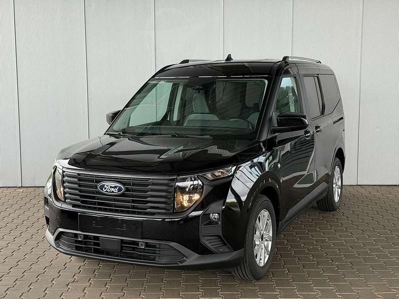 Agate black metallic Neu 2025 Ford Tourneo Courier Titanium Van / Kleinbus | 27.850 € (Fairer Preis) - Bild 1/4