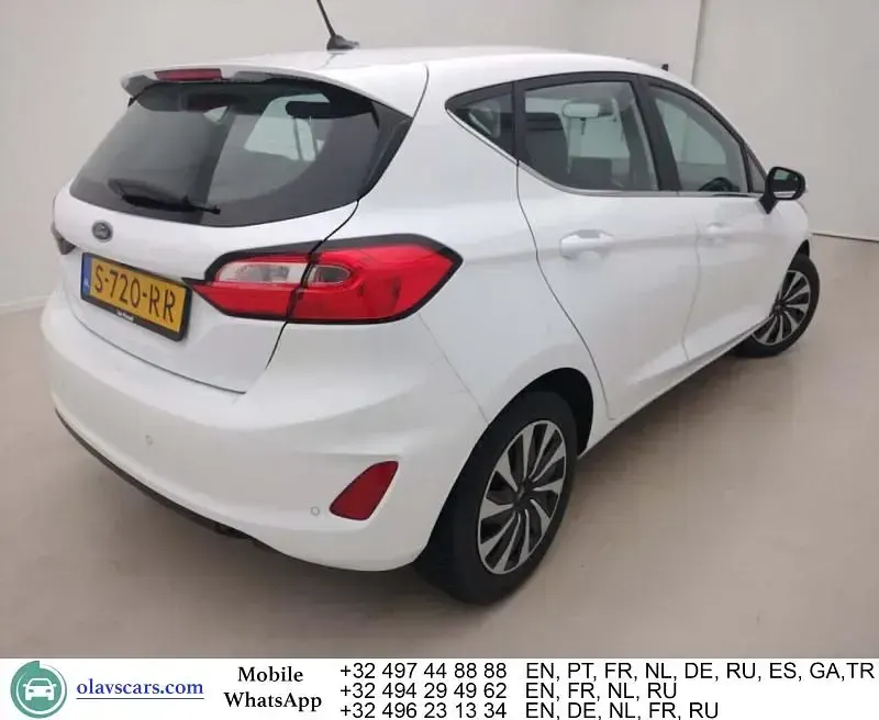 Usata Ford Fiesta Titanium 125 CV (91 kW) 2023 Bianco Utilitaria