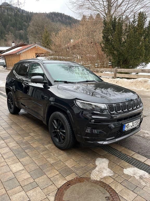 Schwarz Gebraucht 2021 Jeep Compass SUV | 21.500 € (Superpreis) - Bild 1/4