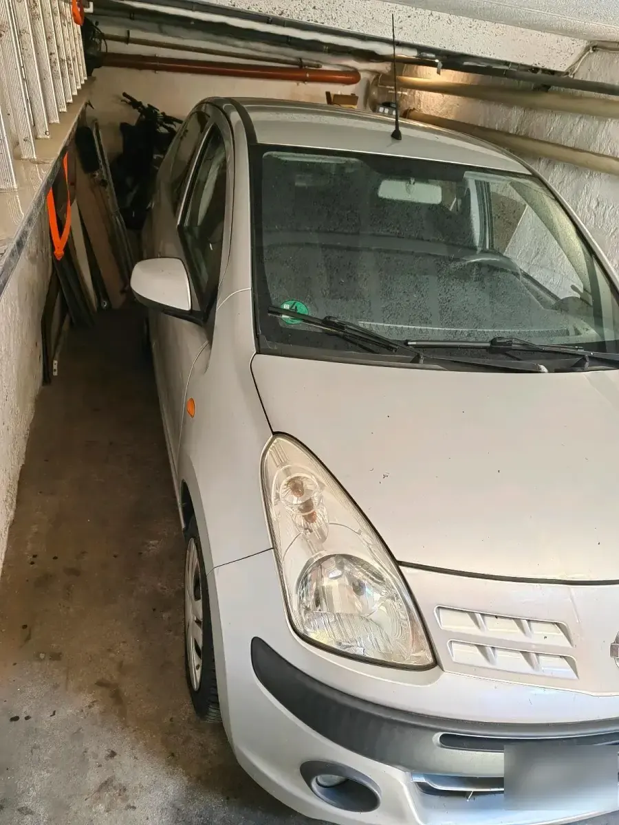 Gebraucht Nissan Pixo 68 PS (50 kW) 2009 Silber Kleinwagen