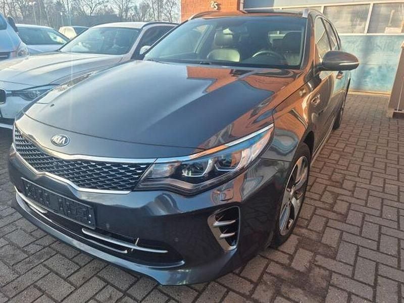 Gebraucht Kia Optima GT-Line 141 PS (103 kW) 2017 Platinum graphite (metallic) Kombi