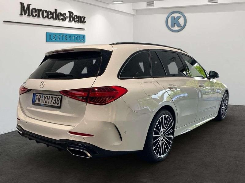 Gebraucht Mercedes C200 AMG line 277 PS (203 kW) 2025 Weiß Limousine